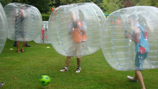 bubble voetbal, family day