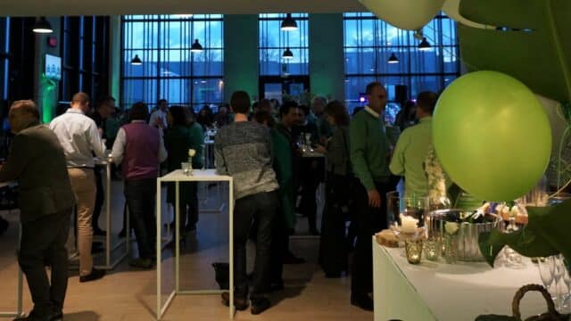 the green Touch, personeelsfeest