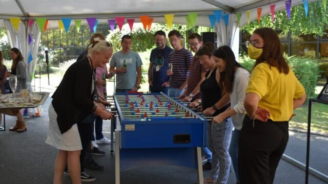 le babyfoot, une chouette animation pour une fête de retrouvaille