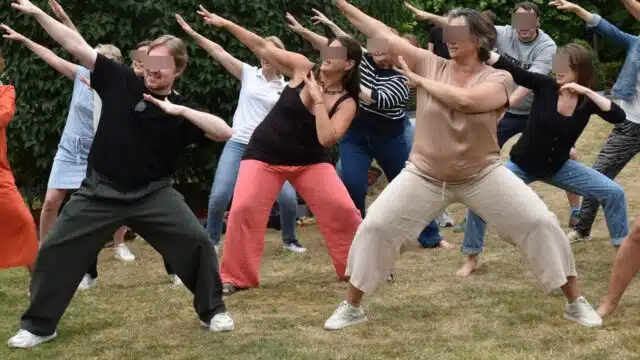 organisation par l'agence événementielle Frajlick Celebration d'une journée de teambuilding pour le personnel d'une entreprise de la Région bruxelloise